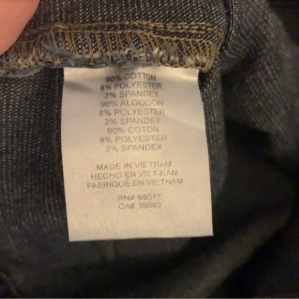 BEBE Cropped Flare Denim Jeans - Picture 8 of 8